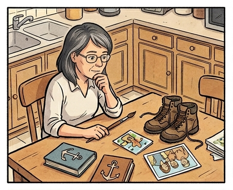 Ilustración de pasiones - corazón en estilo cómic franco-belga